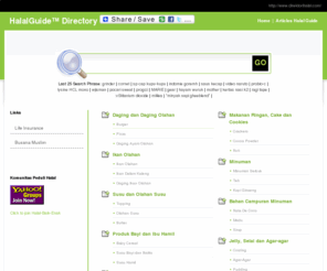 direktorihalal.com: Daftar Produk Halal | Direktori Produk Halal | HalalGuide™ Directory
Directory of products that has been certified to comply sharia law.