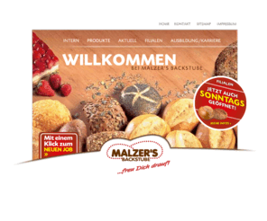 malzers.net: Malzer's Backstube
Malzer's Backstube - Freu Dich drauf! Eine traditionelle Handwerksbäckerei mit dichtem Filialnetz im Ruhrgebiet. Hier werden die 