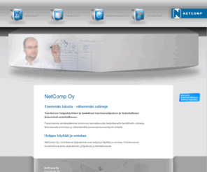 netcomp.fi: NetComp Oy - Toiminnanohjaus, Intranet, CRM, IT-palvelut
