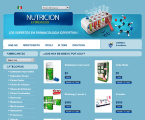 nutricionextrema.mx: Nutricion Extrema.MX - Los Originales ! - Tienda de Esteroides Anabolicos Complementos Alimenticios, Ciclos..
