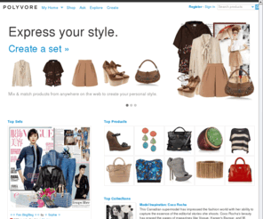 polyvore.com: Polyvore
Polyvore is the best place to discover or start fashion trends. Browse and shop looks created by a global community of independent trendsetters and stylists.