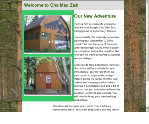 Chamaozah Com Welcome To Cha Mao Zah In Tobermory Ontario