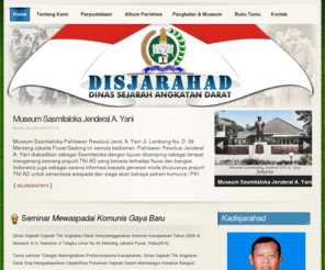 disjarah-ad.org: Web Resmi Dinas Sejarah Angkatan Darat (Disjarahad)
Dinas Sejarah Angkatan Darat Republik Indonesia, Sejarah Perang, Sejarah Perpustakaan Angkatan Darat, TNI AD, Tentara Nasional Indonesia, Angkatan Darat, disjarah-ad.org, sejarah Perang Indonesia