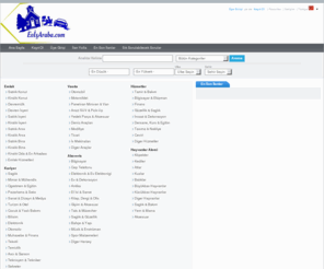 evisaraba.com: Turkiye'nin Yepyeni Sahibinden Ilan Sitesi
Sahibinden Ev, İs, Araba, Alısveris İlanları, Google Maps, Video İlan