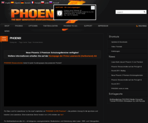 phoenix-showcontroller.de: laser » PHOENIX » Phoenix Lasersoftware und Showcontroller
PHOENIX