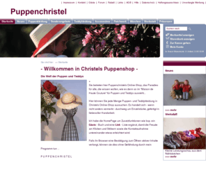 puppenchristel.com: - Willkommen in Christels Puppenshop -
Puppenparadies, Puppenkleidung, Puppenpullover, Puppenkleider, Puppenmantel, Puppenwäsche, Puppenjacke, Puppenrock