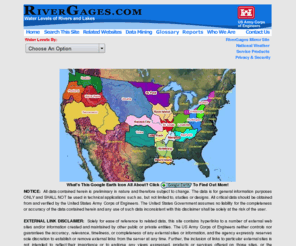 rivergauges.com: Rivergages.com: Providing River Gage Data for Rivers, Streams and Tributaries
U.S. Army Corps of Engineers provides current and historic water level information for rivers and lakes in the central United States.