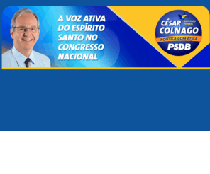 cesarcolnago.com: Deputado Federal César Colnago - Espírito Santo
Deputado Federal César Colnago - A voz Ativa do Espírito Santo no Congresso Nacional