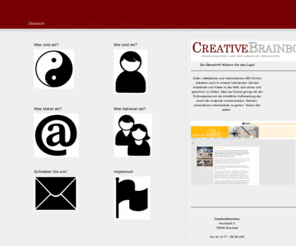 creative-brainbox.com: CreativeBrainbox - Übersicht
