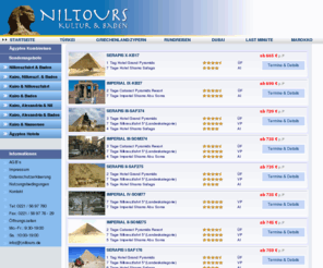 dubai-reise.com: Niltours, Ägypten Total (Kairo + Nilkreuzfahrt + Baden), Nilkreuzfahrten, Nilkreuzfahrt, 
Nil, Reisen, Rundreisen, Hotel, Hotels Ägypten, Reise, Reisen Ägypten, Urlaub, Urlaub Ägypten, Niltours Reisen, ägypten, 
Ägypten, aegypten, Aegypten, egypt, Egypt, Red Sea, Rotes Meer, Roten Meer, Baden am Roten Meer, Kairo, Safaga, Hurghada, 
Makadi Bay, Sinai-Halbinsel, El Gouna, Soma Bay, Sharm El Sheikh, El Quseir, Marsa Alam, Luxor, Assuan, Alexandria
Niltours, Ägypten Total, Hotel, Hotels Ägypten, Reise, Reisen Ägypten, Urlaub, Urlaub Ägypten