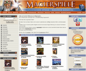 magierspiele.de: Magierspiele - Spannende Spiele - Magisch Günstig
Magierspiele - Ihr Spieleversand mit den günstigen Preisen!