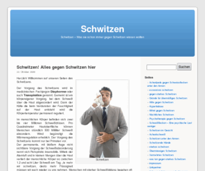 schwitzen.net: Schwitzen - Alles Infos gegen starkes schwitzen
Schwitzen