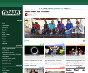 gazetadopontal.com.br: Gazeta do Pontal de Minas
Gazeta do Pontal de Minas - Um jornal de verdades. Para Ituiutaba e toda região