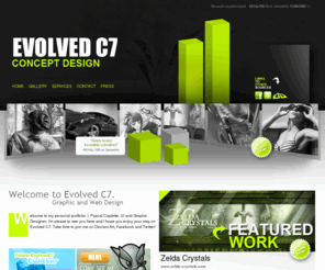 evolvedc7.com: Evolved C7
Pascal Caplette personal portfolio