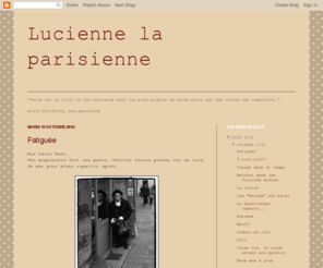luciennelaparisienne.com: Lucienne la parisienne
