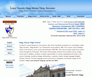 nmg.ro: Nagy Mózes High School
