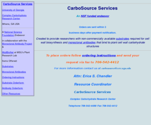 carbosource.net: CarboSourceServices nucleosides
