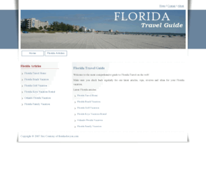 florida-for-you.com: Florida Guide
The ultimate guide to Florida Travel