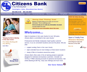 citizens bank farmington nm login
