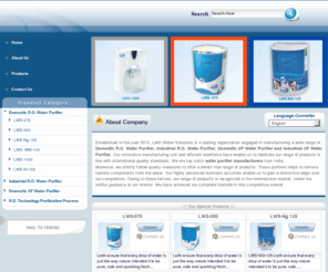 leithwatersolution.com: Water Purifier,Water Purifier Manufacturer India
Leith Water Solutions is Water Purifier manufacturer in Haryana, India
