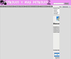 petroleoymaspetroleo.com: Petroleo y mas Petroleo - Encuentra aca Nuestro Petroleo
Sitio Web sobre Nuestro Petroleo en Estados Unidos y Latinoamerica