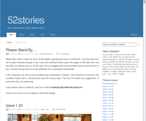 52stories.net: 52stories
Every picture tells a story. What’s yours?