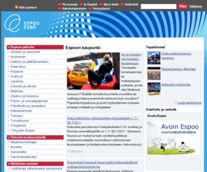 espoo.fi: Etusivu - Espoon kaupunki
