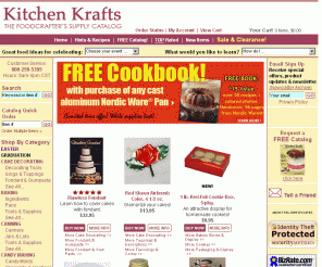 kitchenkrafts.com: Home Baking Supplies, Cake Decorating, Candy Making, Home Canning Supplies - Kitchen Krafts
