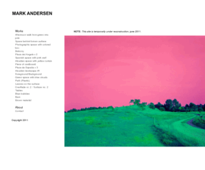 markandersen.dk: About this site : Mark Andersen
