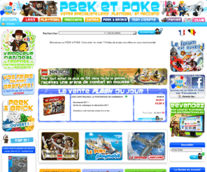 picetpoc.com: Accueil | Â© PEEK & POKE
SpÃ©cialiste Lego & Playmobil reconnu depuis plusieurs annÃ©es