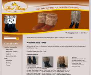 thefauxfurstore.com: Boot Tiaras Home Page
Boot Tiaras