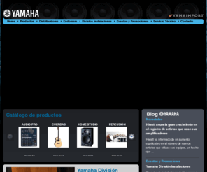 yamahamusica.cl: Yamaha musica. Tienda de instrumentos musicales
Yamaha musica es una tienda de instrumentos musicales donde encuentras desde flautas y guitarras hasta intrumentos de sonido profesional.