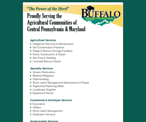 buffaloconstructionco.com: Buffalo Construction Company  |   The Power of the Herd | Ag and Developer/Builder Services for Central PA and MD
Buffalo Construction Company gives you the power of the herd for your Agricultural, Development or Home Builder needs.