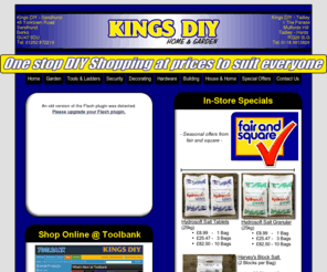 kingsdiy.com: Home
DIY and Gardening store. One stop DIY Shopping at prices to suit everyone ... 