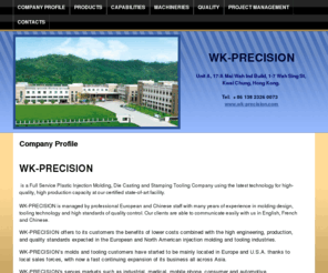 wk-precision.com: Plastic injection
WK-Precision is a Full Service Plastic Injection Molding and Tooling Company using the latest technology for high-quality, high production capacity at its certified state-of-the-art facility.