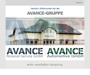 avance-personal.info: Willkommen bei der AVANCE Gruppe
