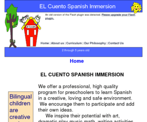 elcuentospanishimmersion.com: Home
We learn by playing fun games