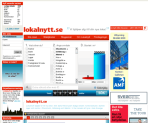 lokalnytt.com: Lediga lokaler och kontor i Stockholm, Göteborg och Malmö|Lokalnytt
Lokalnytt – Lediga lokaler och fastigheter till salu. Sök lediga kontor, lediga butiker, lediga lager, kontorshotell, hyra kontor, kontor uthyres.