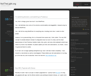 notthelight.org: NotTheLight.org
…for what it's worth