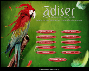 adisersa.com: Adiser S.A. | Imprenta, Litografia, Tarjetas, Guatemala
Imprenta, Litografia, Tarjetas, Guatemala