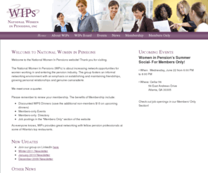 nationalwomeninpensions.org: WIPs Home | National Women in Pensions, Inc
The National Women In Pensions (WIPs) is about increasing network opportunities for women working in and entering the pension industry.