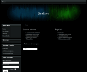 qualinco.com: Welkom op de voorpagina
Joomla! - Het dynamische portaal- en Content Management Systeem