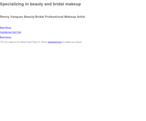 rennyvasquezmakeup.com: Renny Vasquez Beauty/Bridal Professional Makeup Artist
Specializing in beauty and bridal makeup