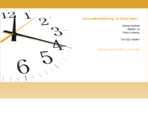 zeitvertrieb.org: zeitvertrieb
Zeitvertrieb - Zeitmanagement auf der Höhe der Zeit
