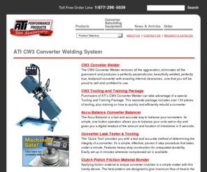 cw3welder.info: ATI CW3 Converter Welding Systems
ATI harmonic Super Dampers add horsepower and torque to race, street and truck engines.