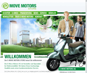 emovemotors.com: Adissa FE AG in Zuchwil – Scooter und E-Bikes
e-Move Motors in Zuchwil ist Ihr Ansprechpartner für e-Trottinette und Scooter. Außerdem finden Sie bei uns E-Bikes und Ersatzteile in großer Auswahl