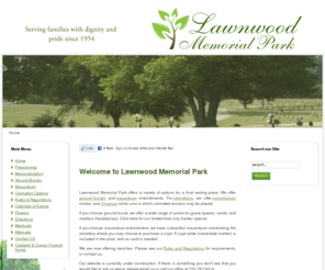 lawnwoodmemorialpark.com: Lawnwood Memorial Park
Lawnwood Memorial Park is a perpetual care cemetery ocated in Covington, Georgia that has been serving the families of Newton, Rockdale and surrounding counties with dignity and pride since 1954.