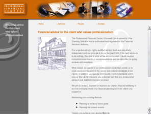 pfcc.net: Professional Financial Centres
Solicitors Financial Centres provide independent financial advice, primarily to the clients of local participating law firms, in different regional locations.