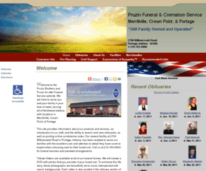 pruzinfuneralservice.com: Pruzin Funeral Service : Merrillville, Indiana (IN)
Pruzin Funeral Service : 