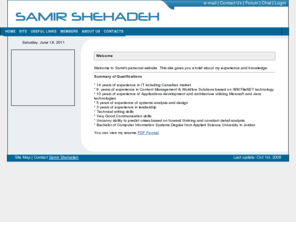 sash-group.com: Samir Anwar Shehadeh
Samir Anwar Shehadeh personal site